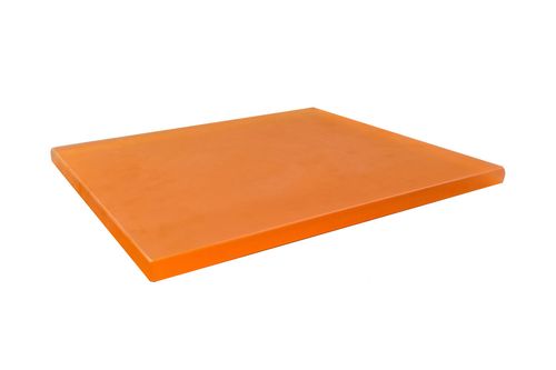 לוח קריסטלי 30*40 מלמין כתום