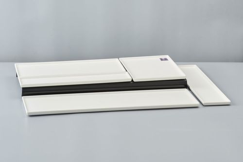 מגש איזו 30 *10 מלמין לבן
