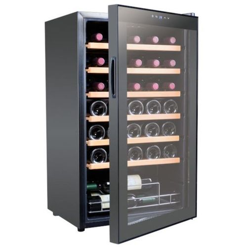 מקרר יין עד 34 בקבוקים Vinopo CH-85FD2 *מדפי עץ