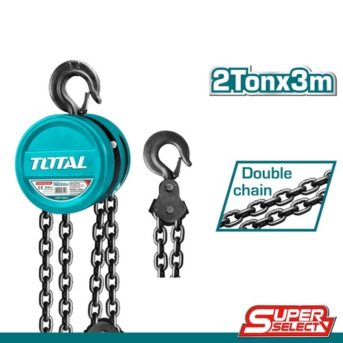 כננת הרמה לשרשרת 3 מטר 2 טון 13.5 ק