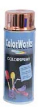 ספריי צבע ColorWorks- קופר מבריק