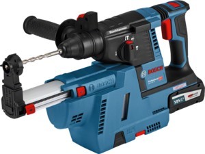 פטישון נטען 18V + ערכת שאיבה ו- 2 סוללות 5.5 אמפר - GBH 18V-26F