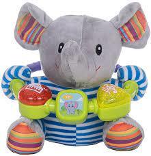 חיות מנגנות מבית Spark Toys - פיל הקשת דובר עברית 