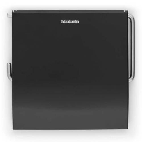 מתקן לנייר טואלט, שחור מט Brabantia