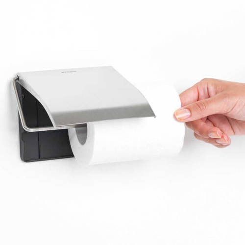 מתקן לנייר טואלט, נירוסטה מט Brabantia