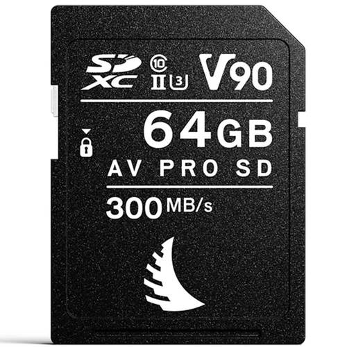 כרטיס זיכרון Angelbird 64GB AV Pro MK2 UHS-II V90 SDXC