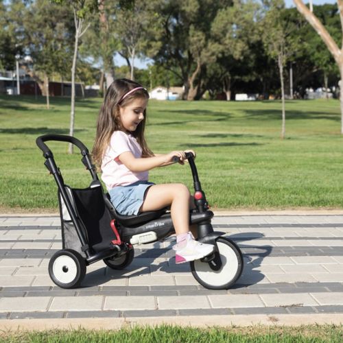 תלת אופן מתקפל סופר קומפקטי 6 ב 1 דגם STR3 - צבעוני