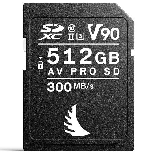 כרטיס זיכרון Angelbird 512GB AV Pro MK2 UHS-II V90 SDXC