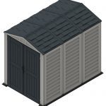 מחסן גינה פלסטיק YardMate 5X8 