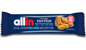 חטיף חלבון חמאת בוטנים allin
