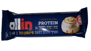 חטיף חלבון סינמון רול allin
