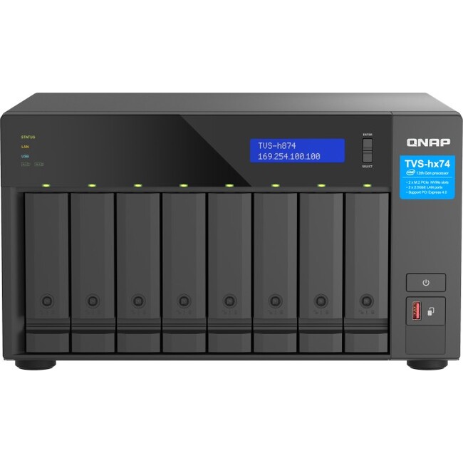 שרת NAS QNAP TVS-H874-i5-32G