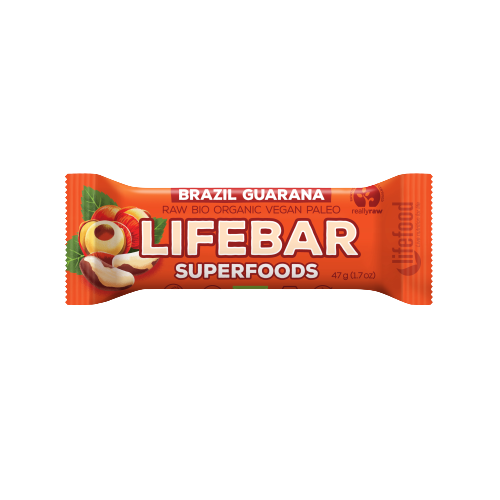 חטיף אגוז ברזיל וגוארנה LIFEBAR