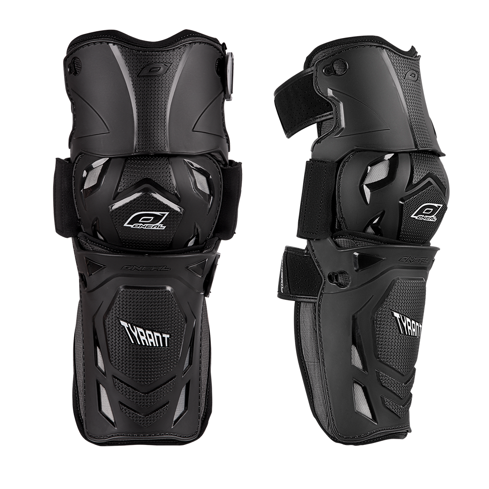 מגני ברכיים אוניל שחור - ONEAL TYRANT MX KNEE GUARD