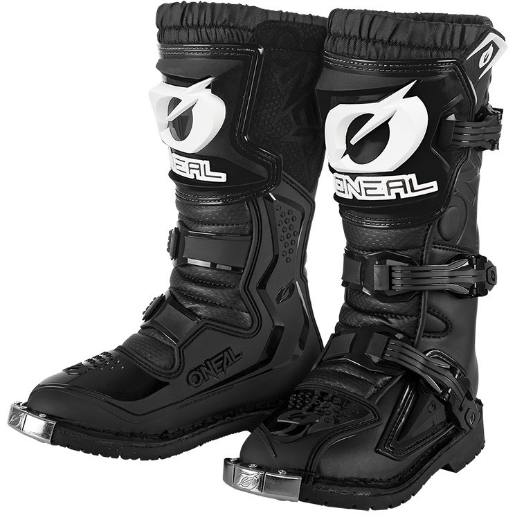 מגף רכיבה ילדים שחור מקצועי עם הגנה מתקדמת - ONEAL YOUTH RIDER PRO BOOTS