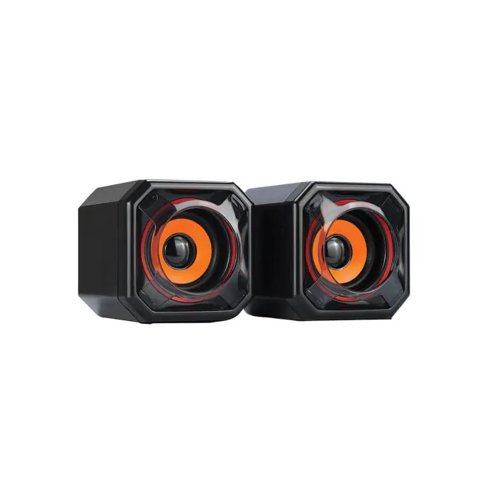רמקולים למחשב 2X5W שחור