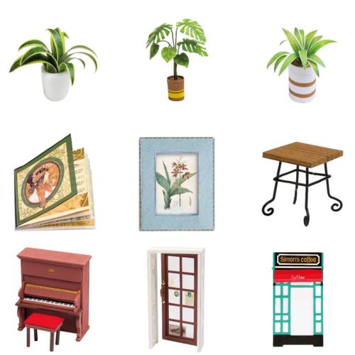 ערכת יצירה - בית קפה 