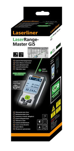מד טווח לייזר מקצועי 50 מטר קרן ירוקה