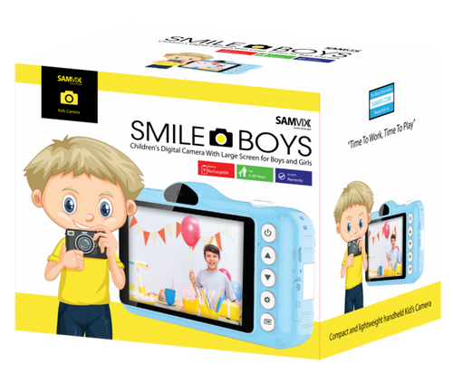 מצלמת ילדים סמייל בויז סאמויקס SMILEBOYS SAMVIX