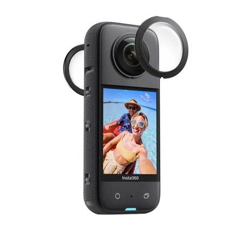 זוג מגני עדשה למצלמת Insta360 One X3