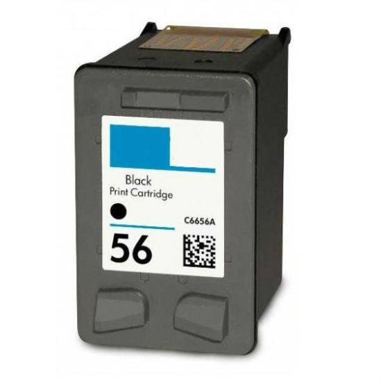 ראש דיו שחור תואם HP 56