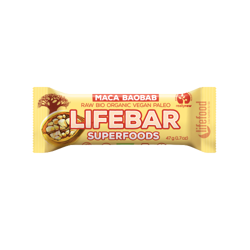 חטיף סופרפוד מאקה ובאובב LIFEBAR