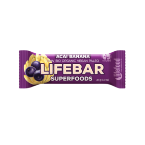 חטיף סופרפוד אסאי בננה LIFEBAR