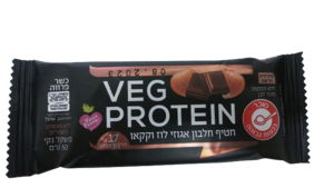 חטיף חלבון אגוזי לוז VEG PROTEIN
