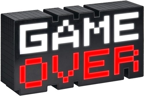 מנורת לד גיים אובר Game Over Icons Light