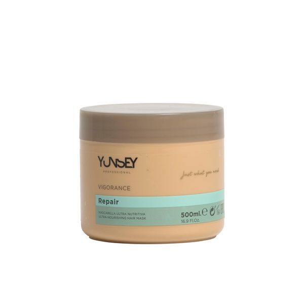 מסכת הזנה ושיקום לשיער יבש ופגום 500 מ"ל- YUNSEY