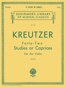 Kreutzer – 42 Studies or Caprices