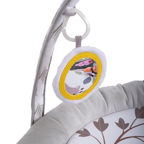 משטח פעילות חיות וחיוכים עם 4 מצבי פעילות וקשת מנגנת ומאירה - בז'