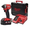 מברגת אימפקט בראשלס + סוללה Milwaukee Fuel M18 FID2 5Ah