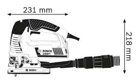 מסור אנכי אלקטרוני חשמלי BOSCH GST 150 BCE 780W