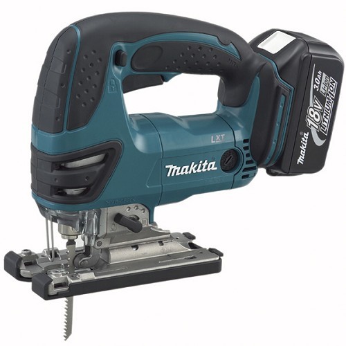 מסור אנכי נטען + 2 סוללות 4 אמפר MAKITA DJV180RME 18V