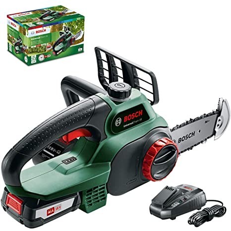 מסור שרשרת נטען + סוללה 2.5 אמפר BOSCH Universal Chain 18V