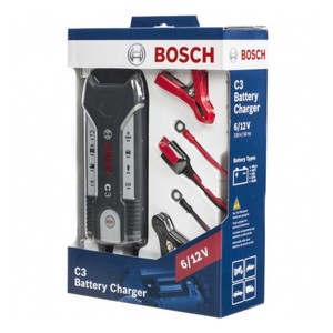 מטען מצברי רכב BOSCH C3 12V