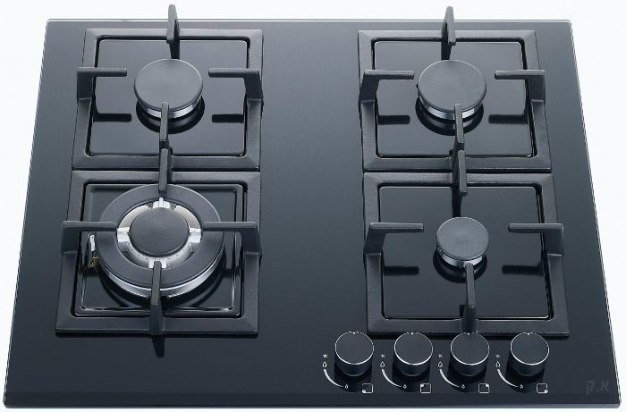כיריים גז זכוכית לקאזה LCT60GB שחור