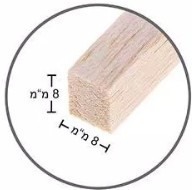 עץ באלזה 920/8/8 מ