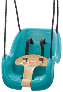 נדנדת גינה 2 שלבים לפעוטות עם מעקה ניתן להסרה 7293