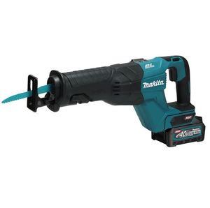 מסור חרב נטען בראשלס + 2 סוללות 4 אמפר MAKITA JR001GZ BL 40V