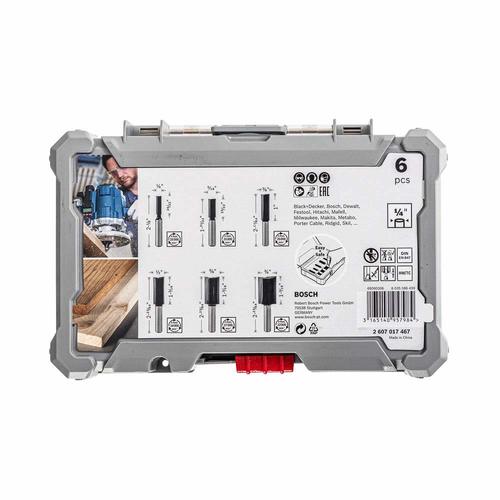 סט 6 כרסמים לרוטר 0.6 Bosch 2607017467