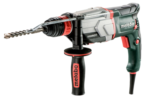 פטישון חשמלי 3 מצבים METABO KHE 2860 Quick 880W + פוטר נוסף וסט אביזרים