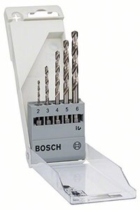 סט 5 מקדחי וידיה אימפקט למתכת BOSCH X LINE 2608595517