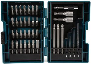 סט 38 חלקים ביטים ומקדחים במזוודה MAKITA B57015