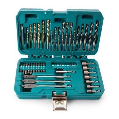 סט 50 חלקים ביטים ומקדחים במזוודה MAKITA P90227