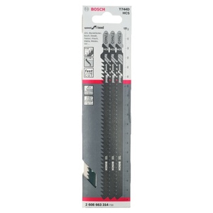 סט 5 להבי מסור אנכי לעץ BOSCH T744D