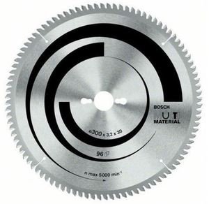 להב Multi Material לעץ ואלומיניום "10 - 100 שיניים Bosch 2608642202