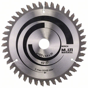 להב Multi Material לעץ ואלומיניום "6.5 - 60 שיניים Bosch 2608642192