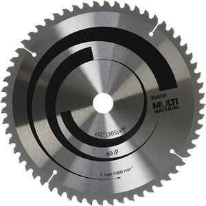 להב Multi Material לעץ ואלומיניום "12 - 60 שיניים Bosch 2608640981